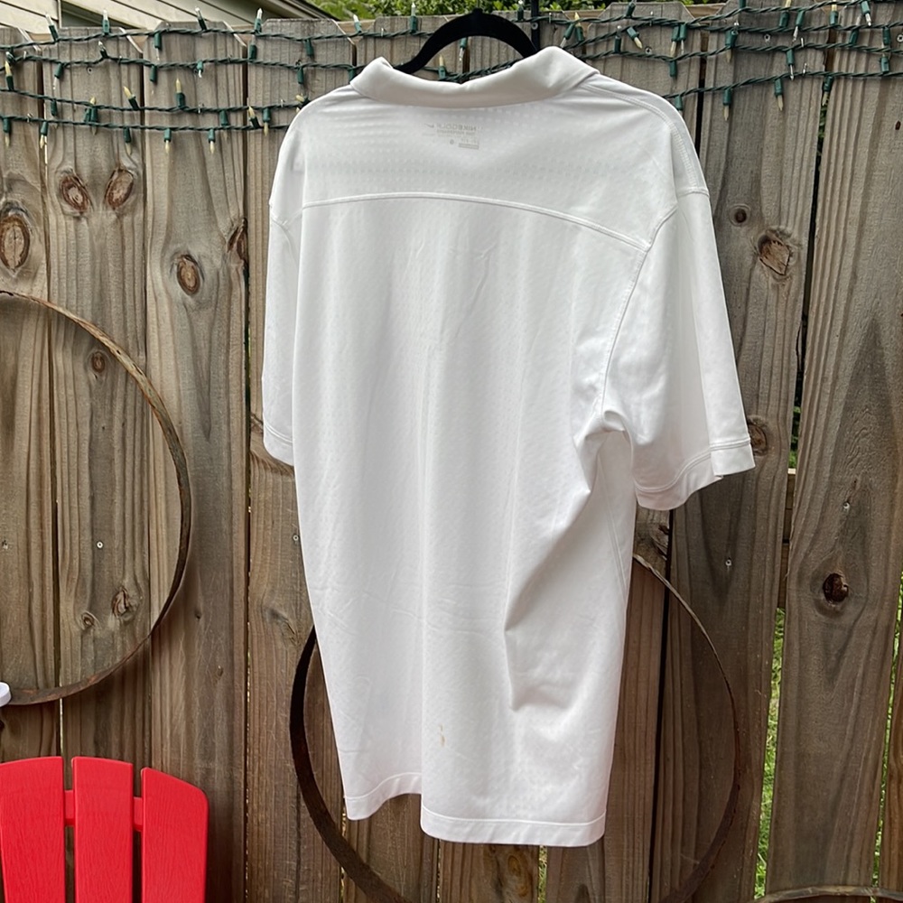 White Nike Golf Polo - Picture 3 of 3